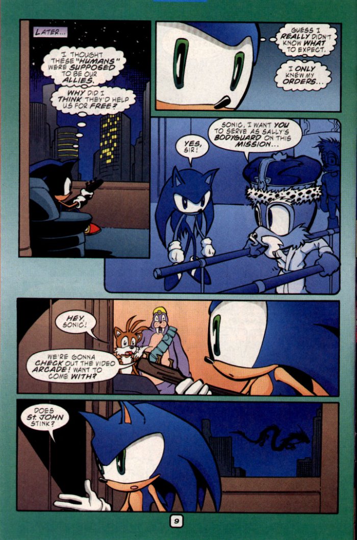 Sonic - Archie Adventure Series April 2002 Page 9